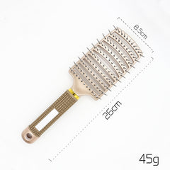 Anti Klit Brushy Haarborstel Detangler Hair Brush