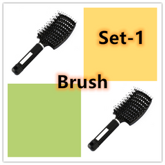 Anti Klit Brushy Haarborstel Detangler Hair Brush
