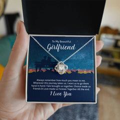 Love Knot Necklace for Girlfriend