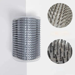 Self-Brushing Corner Groomer for Cats